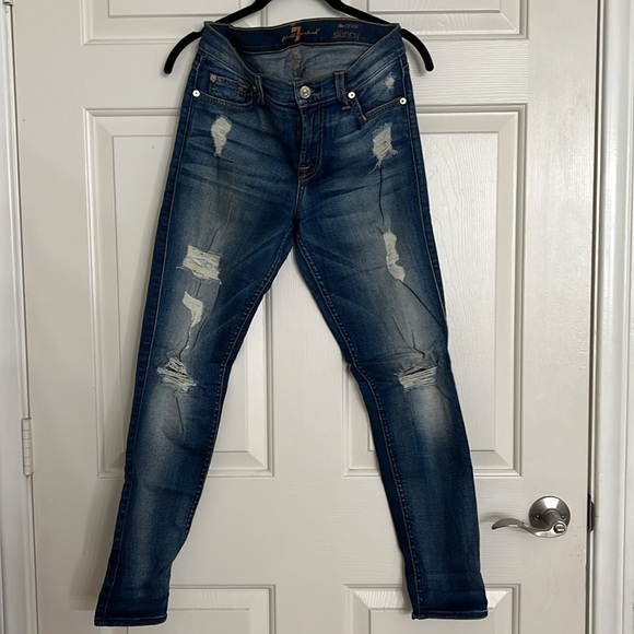 7 for all Mankind skinny jean - Picture 2 of 4